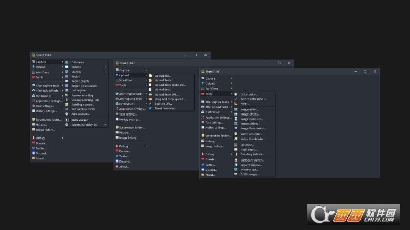 ShareX,截图,截屏.